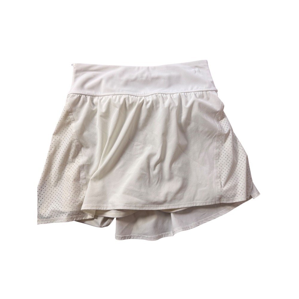 Spanx Get Moving Skort White Athletic Tennis Skirt Size S
